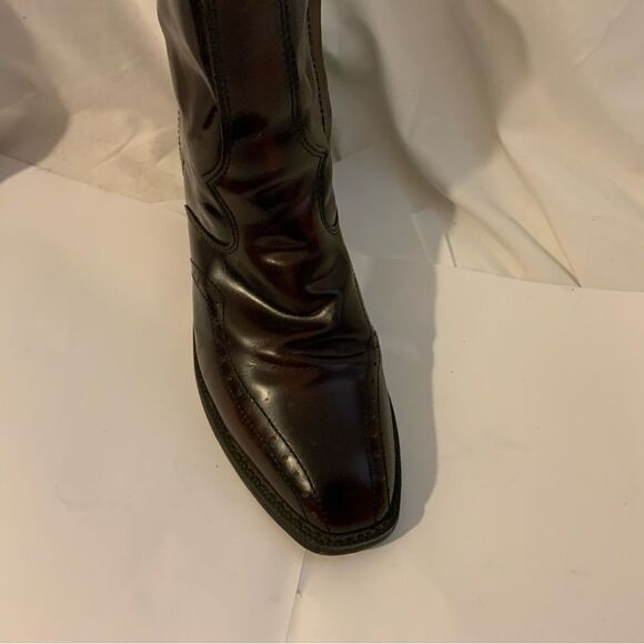 Laredo LONG HAUL Burnt Red  Mens 8.5 D Zipper Boots main image 8